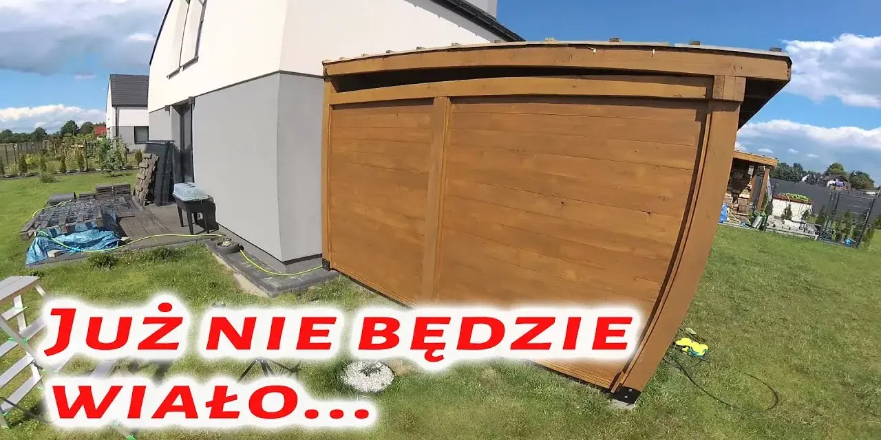 Czym zabudować ściany wiaty? Poznaj najlepsze materiały i metody