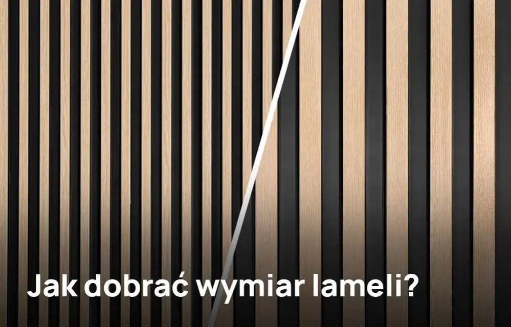 Ile lameli na metr? Proste obliczenia dla idealnego efektu