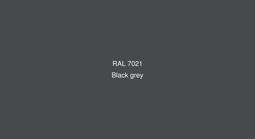 RAL 7021 jaki to kolor? To głęboki, elegancki odcień czerni z domieszką szarości, idealny do nowoczesnych wnętrz.
